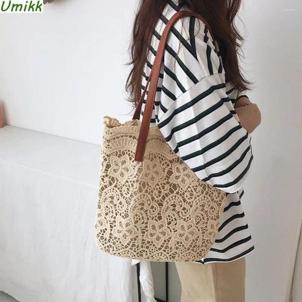 Сумки для плеча женщин сумки летние корейские кружевные женские сумочка красивая крупная мощность элегантная фашонская повседневная покупка