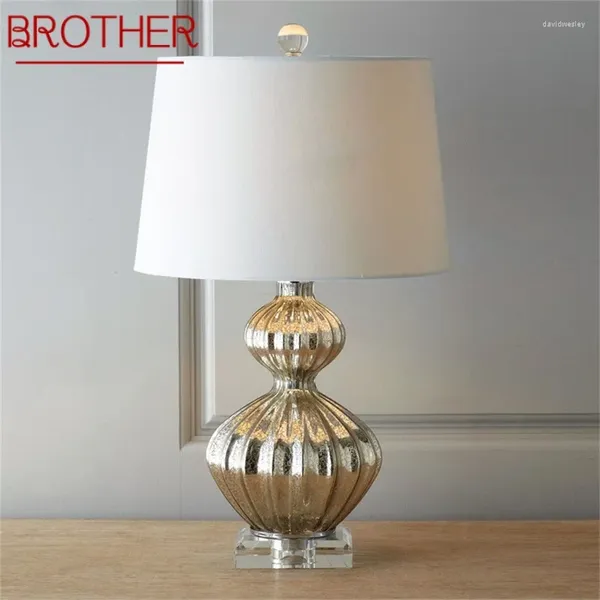 Настольные лампы брат Dimmer Современная лампа творческий роскошный над