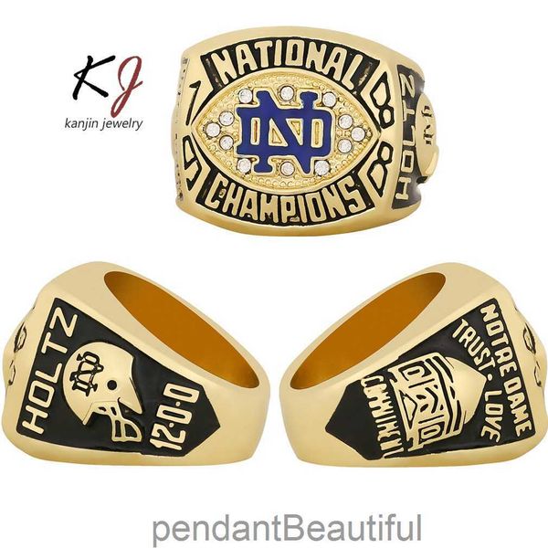NCAA 1988 NOTRE Dame University Championship Ring per regali da uomo Vendita calda