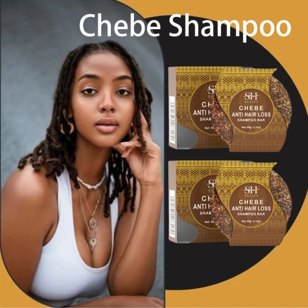 Behandlungen Chebe Shampoo Bar Haar nachwachsen afrikanische Verrückte Traktion Alopecia Anti Haarbruch Haare Stärker ätherische Ölverlustpflege