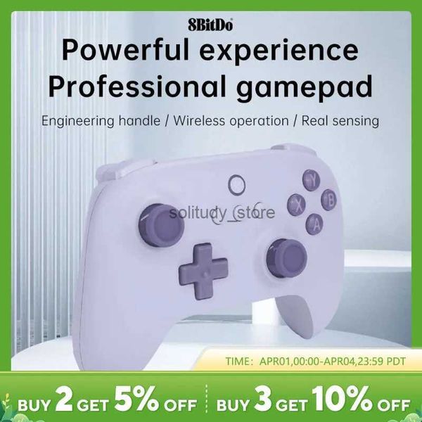 Game Controller Joysticks 8 Bitdo Ultimate C 2.4G Controller wireless per Raspberry Pi Windows 10 11 PC Raspberry Pi STEAM STEAM Q240407