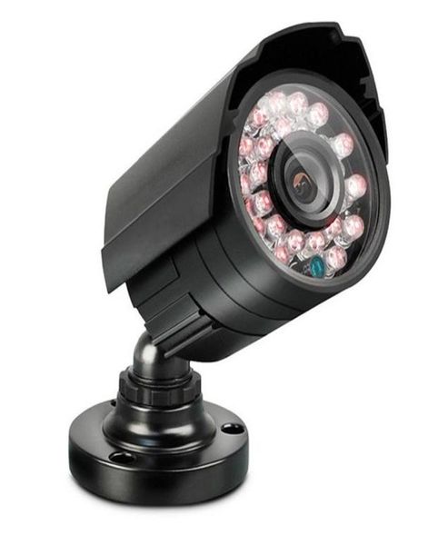 Infrarot Security CCTV Kamerasystem 1200TVL CMOS Color 24 LED -Nachtsicht 20m IR CCTV Kamera Innen im Freien im Freien Wasserdichte Kamera1627246