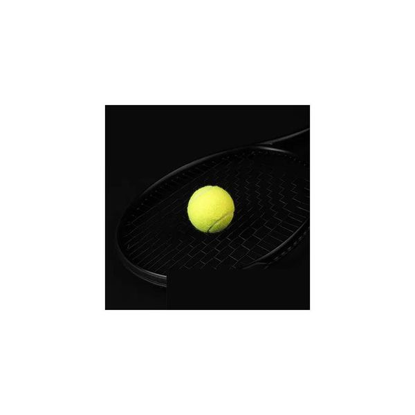 Tennisschläger 40-55 Pfund Tralight Black Carbon Raqueta Tenis Padel Racket String 4 3/8 Racchetta Tennisracket Racquet Drop-Lieferung DHXMW