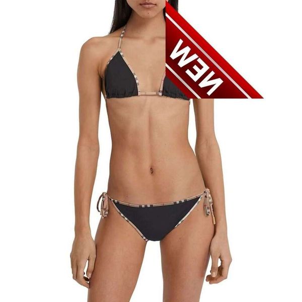 All'ingrosso 2024 New Fashion Designer Sexy Bikini Set set economici per donne Set da due pezzi S Ladies Ladies Beach Bareding Subito da bagno da donna THREEPOI