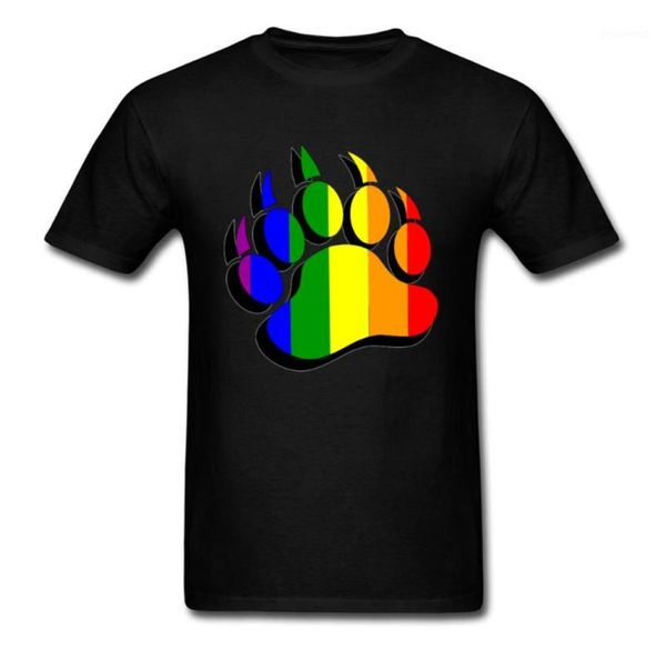 2018 Ultima maglietta per magliette Gay Pride Bear Claw Rainbow Flag 3D T -Shirt Sum