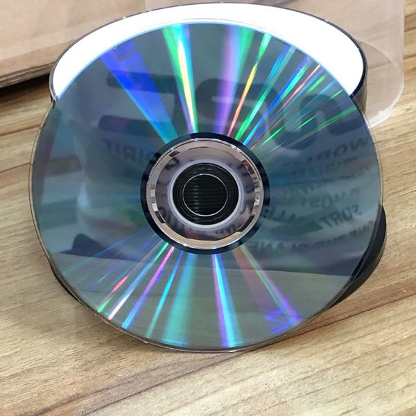 Azo CD Disk Boş Mavi CD Disk Azo CDR Diskler 80 Mind 700MB 48X 50pcs/Lot 240322