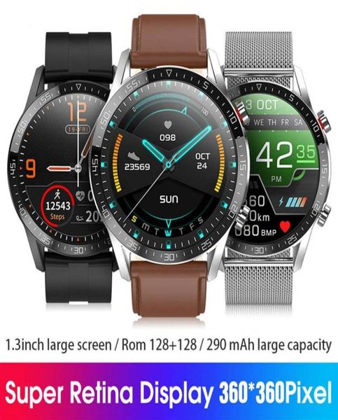 Smartwatch L13 Fashion Sports Highgrade Bluetooth Call Orologio da polso 1 3 pollici 360 360 RAM128 ROM128 290MAH IP68 WATTERFROUT FACTORY R6254089