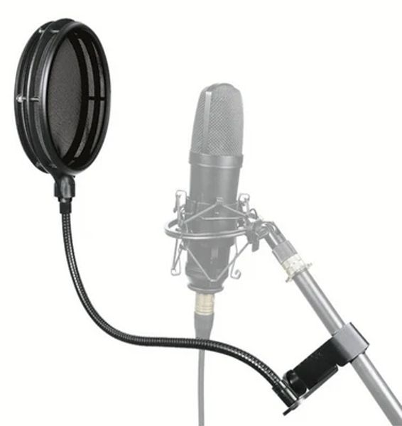 Microfoni Alctron PF04 Filtro pop microfono di alta qualità con due singoli strati professionali per la registrazione in studio