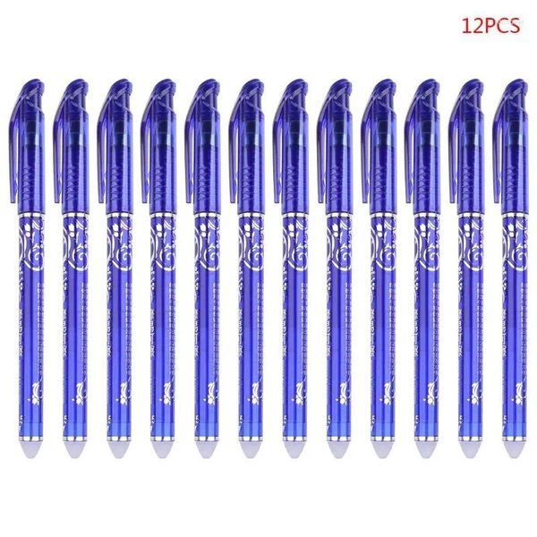 PCs 0,5 mm de luxo de luxo goz caneta finel point azul papelary dropship