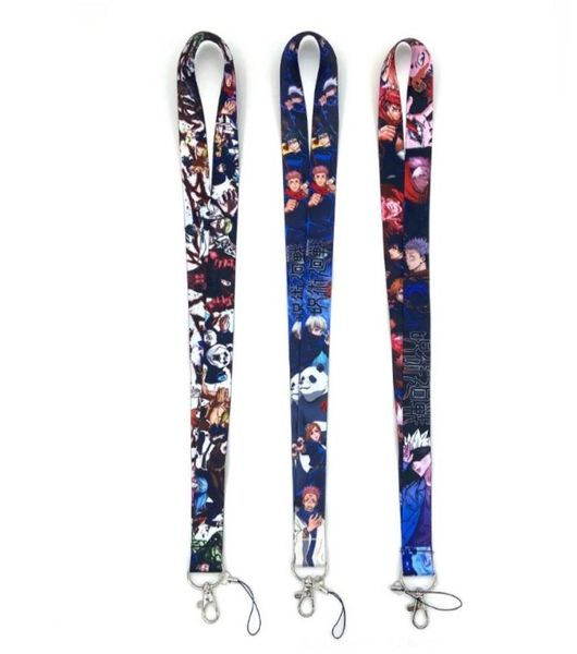 Großhandel 600pcs Anime Japan Lanyards for Phone Neckriemen Hang Seilstudent Badge Halter Keychain Lanyard für Friends4306418