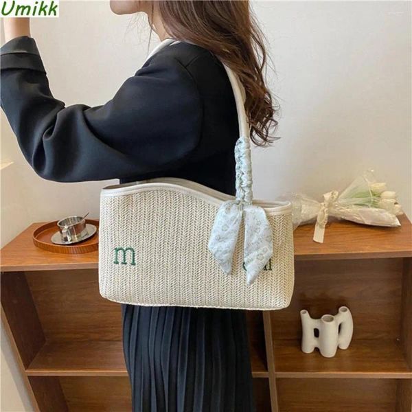 BISHE SCHEGGI DONNA DONNA PAGLIA TOTE BAG FASCIA CAMA CASTALE CAVI CAVI