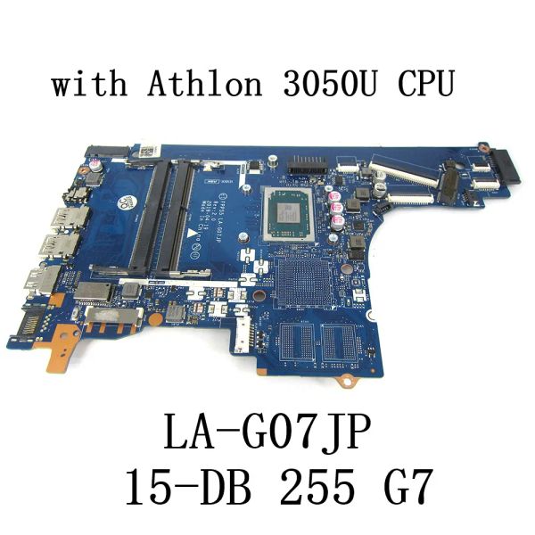 Placa -mãe para HP 15db 255 G7 Laptop Motherboard com Athlon 3050U CPU FPP55 LAG07JP L92836601 L92836001 DDR4