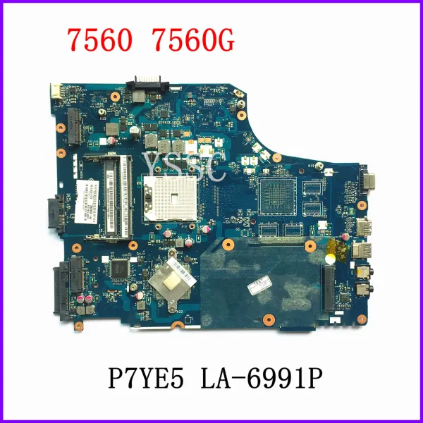 Scheda madre MBBux02001 MB.Bux02.001 Laptop Motherboard per Acer Aspire 7560 7560G per Gateway NV75 NV75S P7YE5 LA6991P Scheda principale