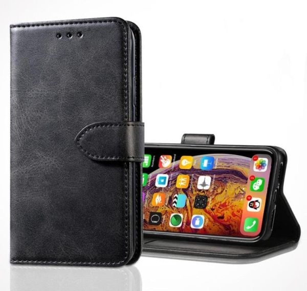 Telefonabdeckung für iPhone XSMAX XS XR X 87 8P7P 66S 6P 55SSE SAMSUNG S10S10PS10E RETRO FLIP STAND Wallet Leder Hülle CA44572115652231