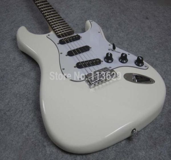 Custom Shop -Künstler Signature Gitarre Ritchie Blackmore 70S Grey White E -Gitarrengitarre mit dem Fingerboard 3 Bolzenhalter 1095618