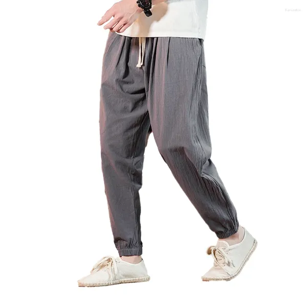 Pantaloni maschili harem yoga largy galline elastica palestra lunghe pantaloni marchio sportivo comodo moda quotidianamente