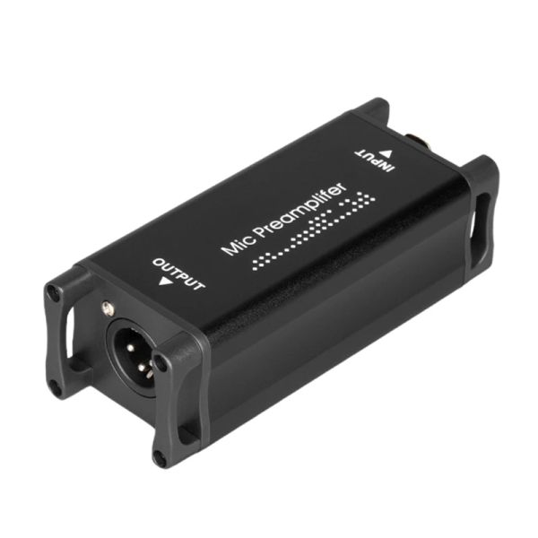 Processadores Original Alctron MA1 Profissional Microfone Pré -amplificador Mic AMP para microfone dinâmico e dropshipping passivo de microfone