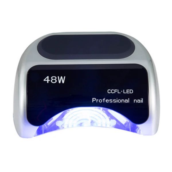 Kitler 48W CCFL Lamba Çivi Hine Polonya Spiral Tüp LED kurutucu Fingernail Kürleme Işık Ultraviyole Tırnak Lambası Jel