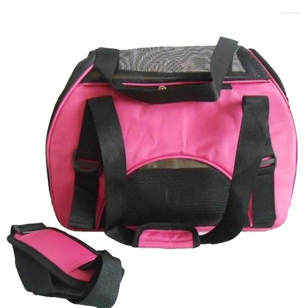 Transportadores de gato Pet Boleting Bag Dobrável Nylon Mesh respirável Dog OUTCOOR Viagem portátil pequena