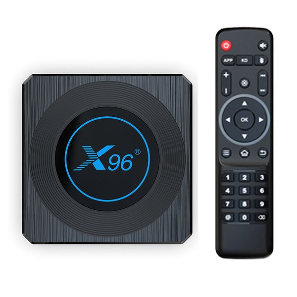 Novo x96 x4 amlogic s905x4 smart rgb box de tv leve Android 11 4gb 64GB 32GB 2GB 16GB WiFi Media Player TVbox 8k