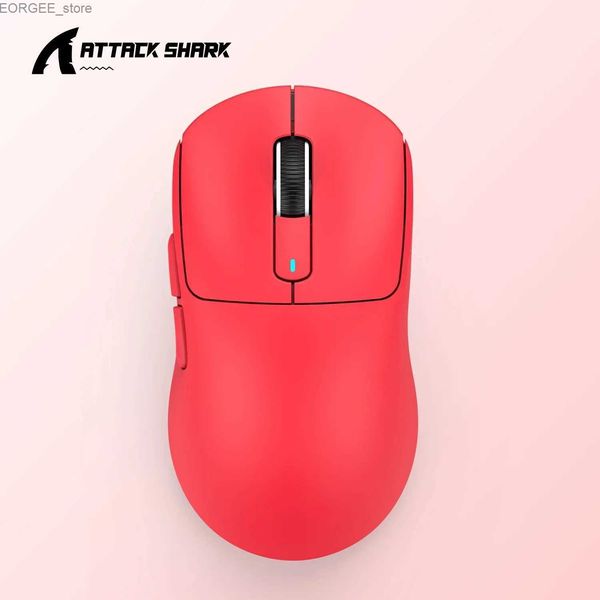 Мыши x3 Pixart PAW3395 Bluetooth Mouse 2,4G Трехмодный соединение 26000 DPI 650IPS 49G Легкая макровая мышь Y240407 Y240407