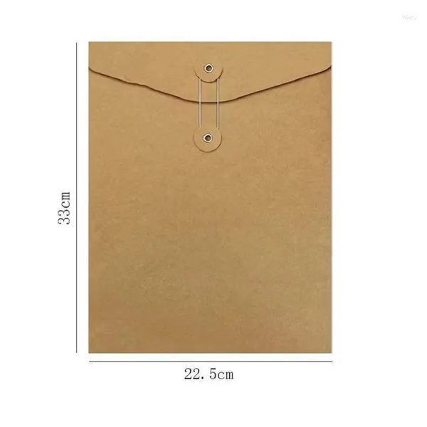 Сумки для хранения A4 Blank Kraft Paper File Bock Bock Back Callicraphy и покраска