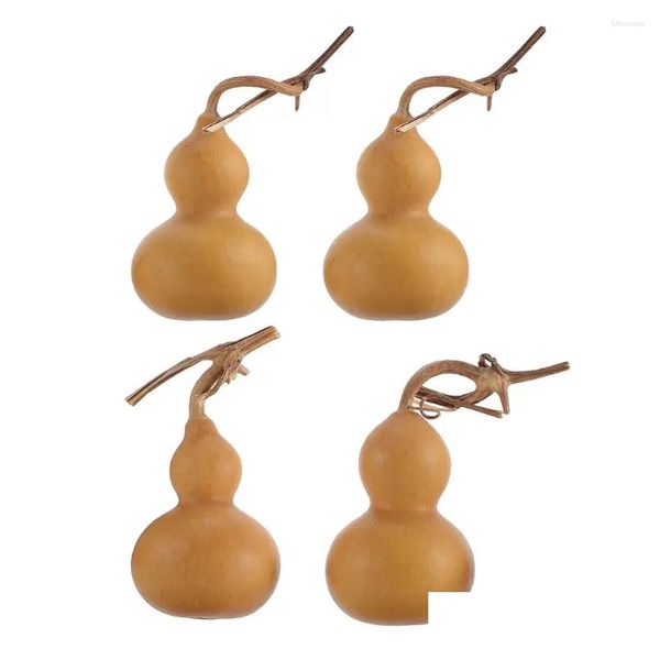 Oggetti decorativi Figurine Gourd Lou Wu Feng cinese Natural Shui Calabash Hu Lu Decoration Decorazioni Figurina Decorazioni per le veli