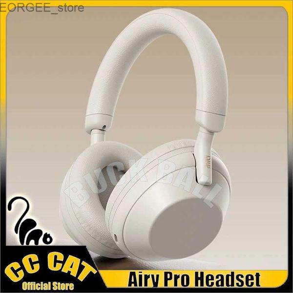 Handy-Ohrhörer Airy Pro Headset Wireless Bluetooth-Kopfhörer Gaming Ohrhörer Doppelkabine Leichtes tragbares Rauschen Reduktion Sport Kopfhörer Y240407