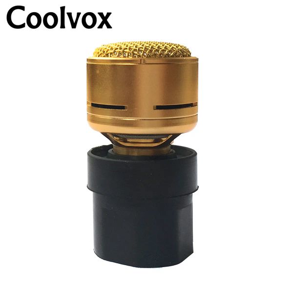 Конвертер COOOX 1 ПК Золотой Профессиональный динамический микрофон Core Capsules Cartridge Carphy Caffice Micro Mic Mic Core NM182