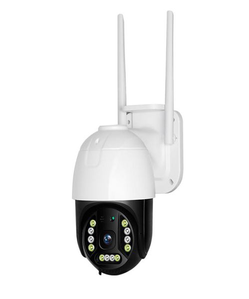 PTZ Speed Dome 1080p Camera IP 2MP Camere wireless per esterni da 12 pcs LED 30m Audio CCTV Surveillance4262496