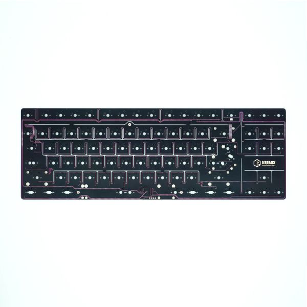 Mäuse yr80 80% Layout Hot Swap Keyboard PCB Flex Cut -PCB für Tiger80 act80