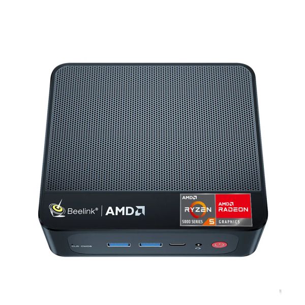 Beelink Ser5 Wi -Fi6 Mini PC Amd Ryzen 55560U DDR4 RAM 16GB NVME 500GB 1TB SSD 4K 60 Гц 1000 м USB Desktop Gamer Computer ZZ