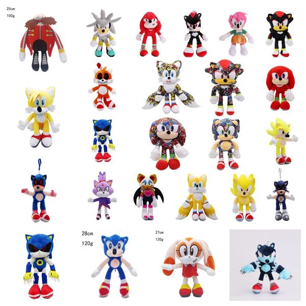 Beş Gece Freddy Toy Undertale Peluş Anahtarlıklar Sonic the Hedgehog Peluş Peluş 20cm Peluş Kolye Sony Tarsnak Kirpi Doll Yumuşak Oyuncak Vokaloid Özel Peluş Oyuncak