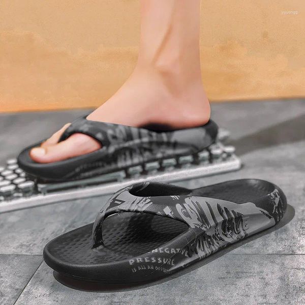 Slippers A83ZXW Trendy Flip-Flop Housed Housed Anti-Slip Anti-Odor Summer