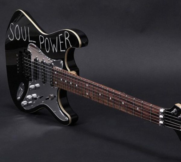 Custom Shop Tom Morello Soul Power Black Aerodyne St.