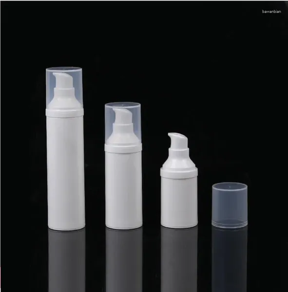 Bottiglie di stoccaggio 30 ml BOCK POMPA ULLENTE BIANCA SERUMA/LOZIONE/FONDAZIONE EMULSIONI TONER WC ACQUA ESSENZA PACCHIA PACCHIA