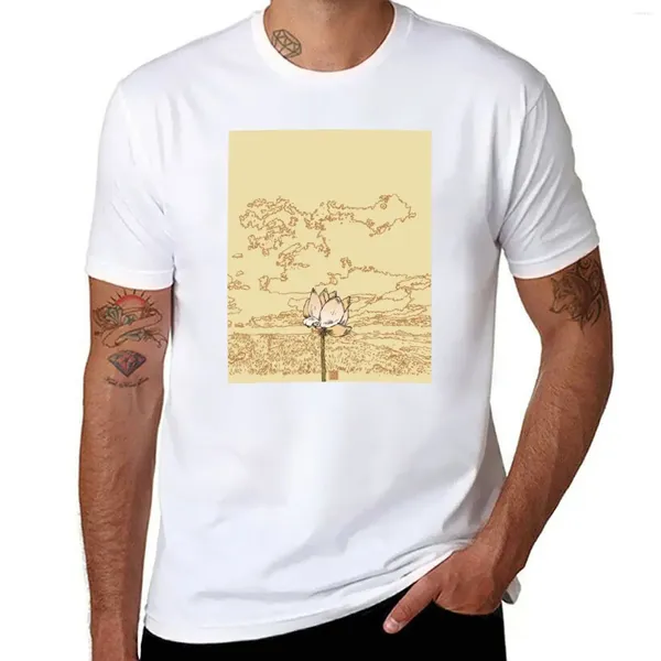 Herren-Tanktops unzählige Momente / Lotus Blumen-T-Shirt-Shirts Grafische Tee T-Shirt T-Shirts für Männer Baumwolle