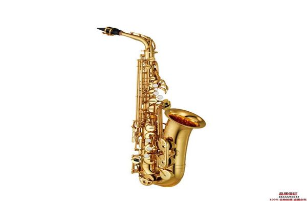 Saxofone Golden Alto de alta qualidade YAS82Z Marca Japão Alto Saxofone Eflat Music Instrument Nível 1086468