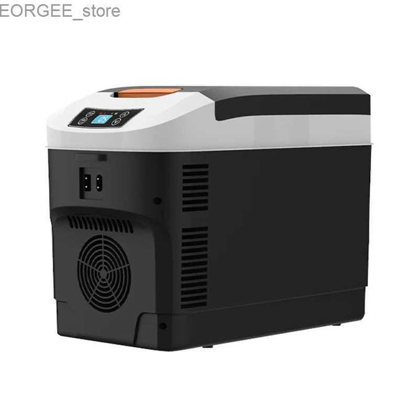 Freezer 12L Homehold/Automotive Refrigerante Automatico Mini refrigerazione Refrigerante Refrigerante Riferi del refrigeratore Freezer Armzer e Prutta Messipi Freezer Compressore Y240407