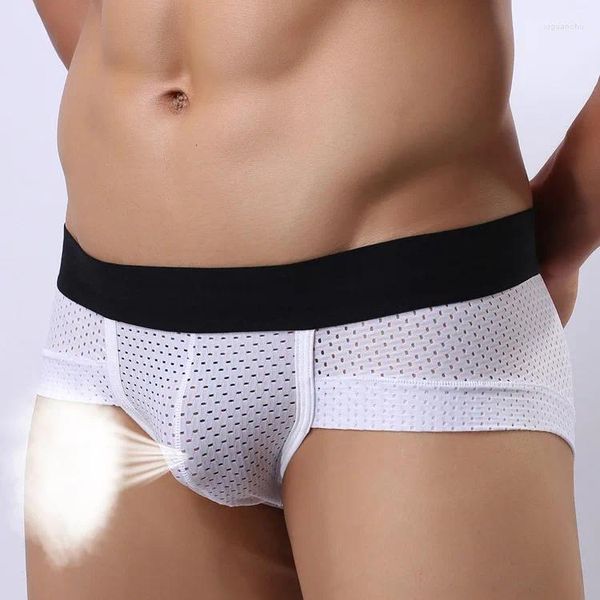 Underpants maschi-brand-molerlable growing chinlon mesh viscosa u convesso triangolo a bassa riduzione della biancheria intima mutante 01