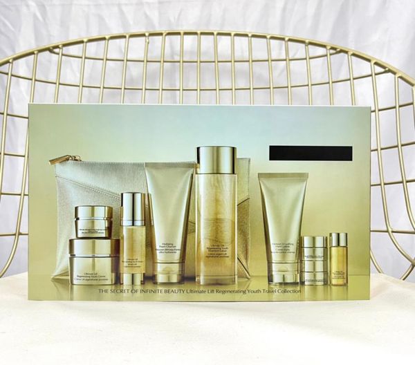 9 pezzi Tlimited Edition Cosmetics Set Face Cream Lotion Facial Cleanser Essence Frago di idratazione per donne9615699