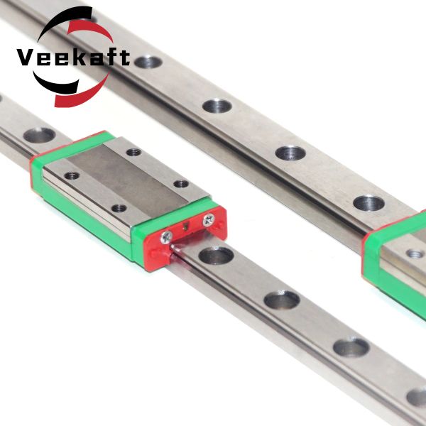 Camundongos MGN12 Guia Linear de Rail Linear de 12 mm MGN12C L100 200 600 mm MGN12H Bloco Carria