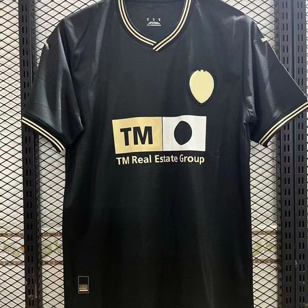 24 25 Valencias Special Soccer Maglie uniformi maschili Black Jersey Mens Shirts 2024 Versione dei fan