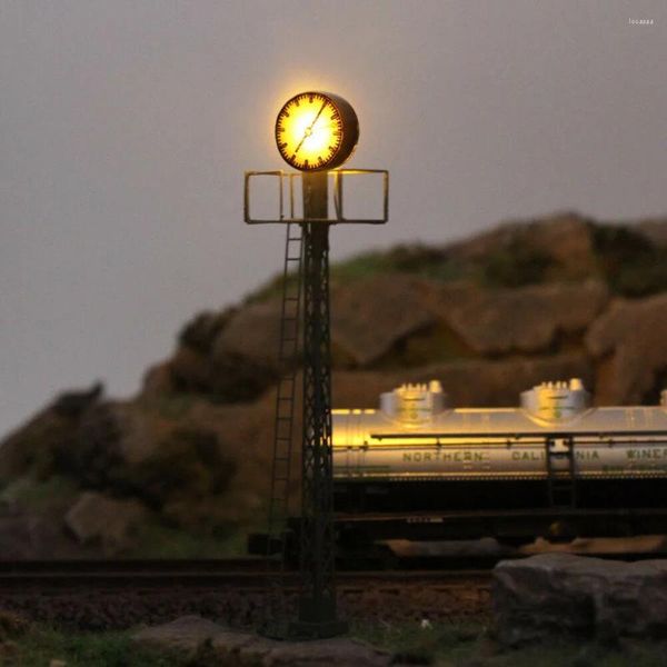 Bottles Railroad Lights Modelo Lâmpadas de jardim LATICE LAYOUT DE LAYOUT DE LIGHTA DE LAYOUT DE METAL PARA CONSTRUIR RAIL