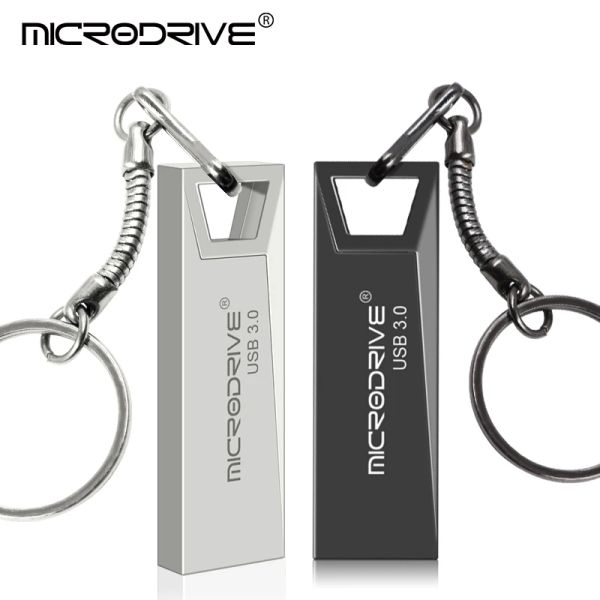 Корпуса горячая продажа метал USB3.0 Pendrive 32GB 64GB 128 ГБ USB -флеш -накопитель Высокоскоростной память USB 3.0 Flash USB Pen Drive