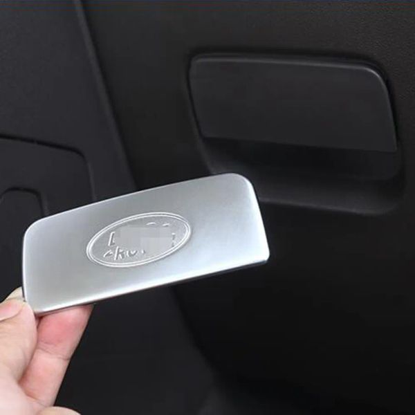 Zubehör Vordere Passagier Symbolling Box Aufbewahrung Magic Box GOBE KOBE ENEISCHE ZEITER -Aufkleber -Abdeckungsverkleidung für Land Rover Discovery 5 LR5 Innenraum AC