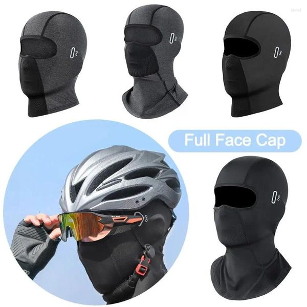 Boinas de boina Capô Full Cap Bandana Sun Protection Ciclismo Balaclava respirável Protele solar escalada Running Riding