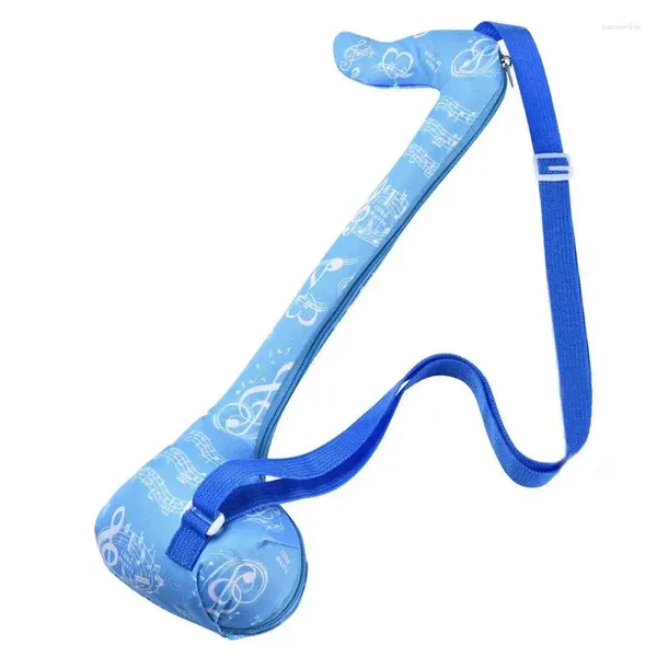 Bolsas de armazenamento Bolsa de instrumentos musicais para Otamatone Crossbody com alça de ombro ajustável Large Erhu Holder Kids Toys Soft