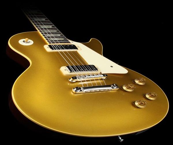 Custom 57 Goldtop с Mini Humbuckers ЭЛЕКТРО ГИТАРЬ ЭЛЕКТРОИТАРИЯ КИТАЙНАЯ ГИТАРА2459629