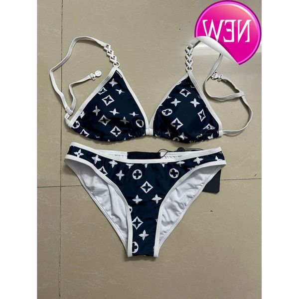 Wholesale2024 Nuovo stilista di moda set di bikini sexy set economici suiti da donna estate set set sexy cinghia trasparente a forma di bagno da bagno a forma di bagno da bagno abito da bagno